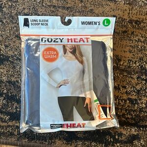 Cozy Heat Women's Long Sleeve Scoop Neck Top